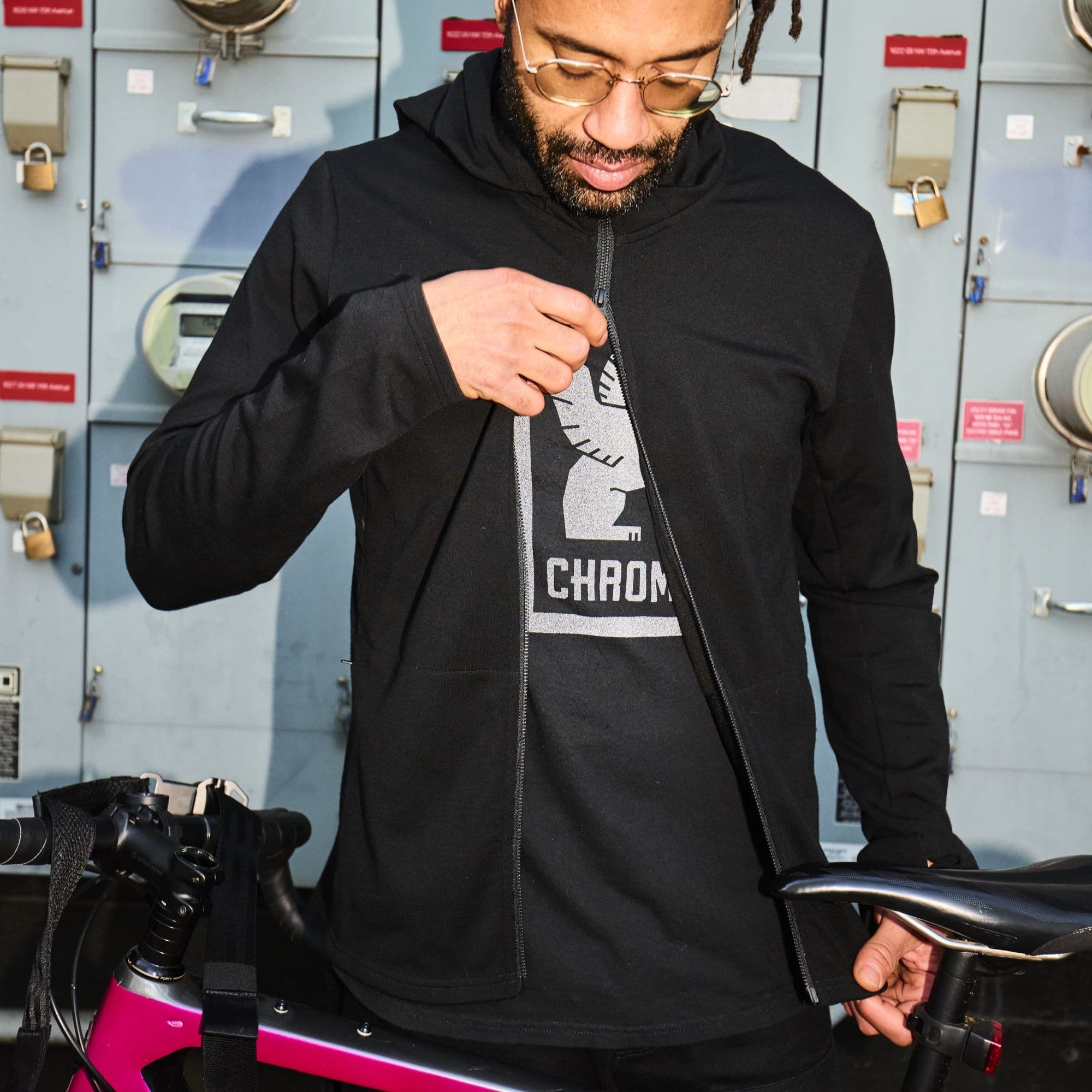 chrome-industries-men-s-merino-cobra-3-0-hoodie image 2