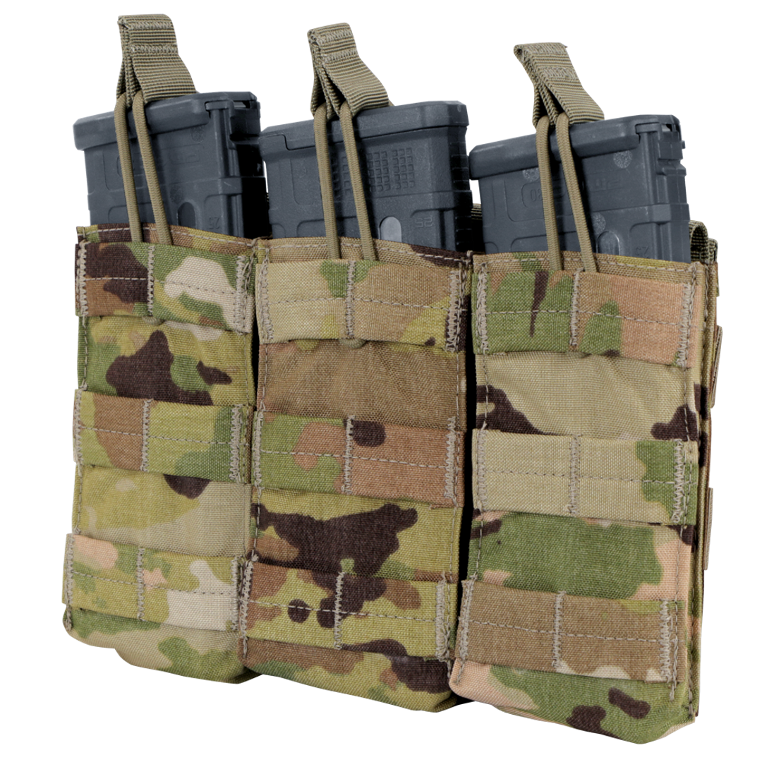 condor-triple-m4-m16-open-top-mag-pouch-scorpion-ocp-taktische-magazintasche-f-r image 1
